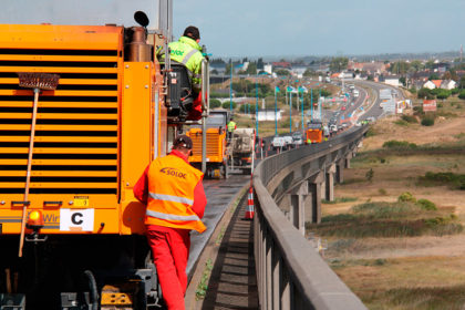 Rabotage sur le Pont de Saint Nazaire (44)