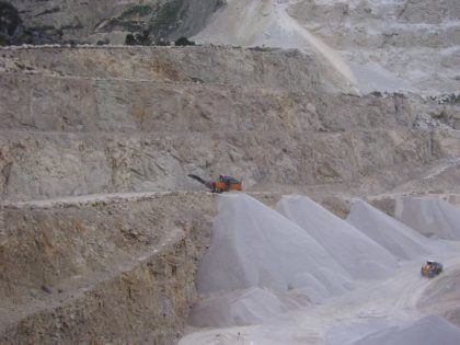 Extraction roche calcaire - W2200 - Carrière SAINT ANDRÉ